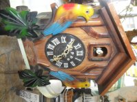 stari drveni sat kukavica iz japana--zamjene za starine