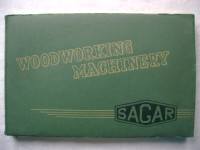 Stari katalog - Sagar Woodworking Machinery, Halifax England - 1955.