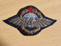 Stari original amblem s uniforme oficira JAT Yugoslav airlines