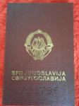 Stari pasoši putne isprave putovnice SFRJ