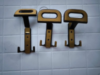 Starinske mesingane zidne vješalice