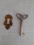 starinski ključ i brončana ključanica