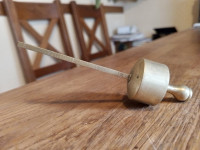 Starinski mjedeni plovak s dvije skale