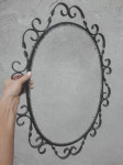 Starinski okvir za ogledalo debelo željezo