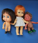 TRI STARE GUMENE LUTKICE - MADE IN JAPAN  LOT