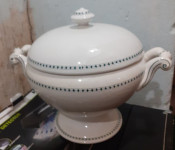 velika zdjela sa poklopcem VILLEROY&BOCH / 1874 - 1909. /