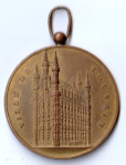VILLE DE LOUVAIN -Belgijska suvenirska medalja hotela Ville de Louvain