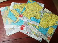 Vintage daljinomjeri - 5 zemalja 1970.g.