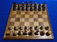 VINTAGE VELIKI DRVENI ŠAH-MOGUĆA ZAMJENA