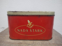 Vintage limena kutija Nada Štark iz 1960.-tih.