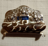 Vintage posrebreni držač za salvete, njemački Quist