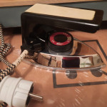 Vintage retro putna pegla