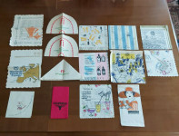 Vintage restoranske i hotelske salvete iz 1970tih