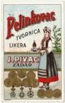 Zara - Zadar - J. Pivac - etikete alkoholnih pića s početka 20. st.