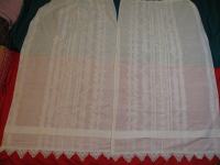 Zavjese, ETNO domaće tkanje i prebiranje svilom. 130 x 73cm. SAND