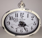 Zidni sat Retro Shabby Chic