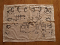 Zidnjak, vezeni, 73x53 cm