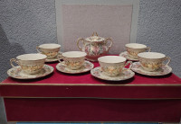 Zsolnay set za kavu, 14 dijelova