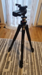 Manfrotto 055xprob sa grip ball head 322rc2