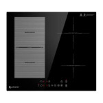 AMZCHEF CE-FS-I72S-FFDD07 ugradbena indukcijska ploča 4 zone 7200 W Fl