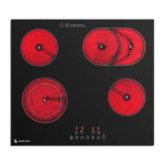 AMZCHEF CE-T-72CB4xyP200-LBHA ugradbena staklokeramička ploča 4 zone 7