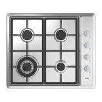 ISEASY MGBS-604D plinska ploča 60 cm 4 plamenika inox | ugradbena plin