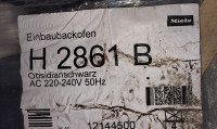 Miele H 2861 B,ugradbena pećnica