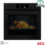Pećnica AEG, piroliza, mat crna, para, jamstvo (Zrinko Tehno)