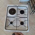 Štednjak Gorenje bijeli: tri plin jedna električna energija