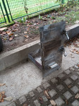 Vrata (inox) za štednjak na drva