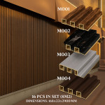 3D Zidni Paneli - Set 8 m²