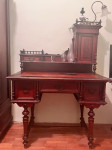 antikni namještaj ,antikni pisaci stol sa nadogradnjom 19. stoljeće