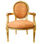 Fotelja U Baroknom Stilu Luja XVI