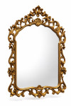 Drveno rezbarena ogledalo u rokoko stilu