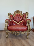 Dvije barokne kraljevske fotelje