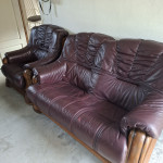 Kožna garnitura Spin Valis hrast!