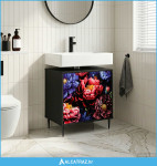 Kupaonski ormar KIEL Crni hrast 60 x 40 x 61 cm - NOVO