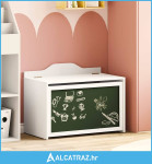 Kutija za igračke Bijelo 73 x 33 x 55 cm Konstruirano drvo - NOVO