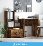 Ladica Cabinet Dimljeni hrast MDF s furnirom Ladica Cabinet - NOVO