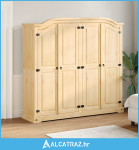 Ormar Corona 194 x 52 x 186 cm od masivne borovine - NOVO