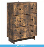 Ormar s ladicama Dimljeni hrast 66 x 34,5 x 90 cm - NOVO