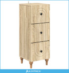 Ormar s ladicama Hrast sonoma 33 x 34,5 x 90 cm - NOVO