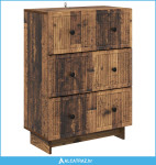 Ormar s ladicama Staro drvo 66 x 34,5 x 90 cm Konstruirano drvo - NOVO