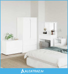 Ormarić za pohranu Bijelo 80 x 48 x 57 cm Konstruirano drvo - NOVO