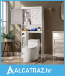 Ormarić za pohranu iznad WC-a, organizator za kupaonicu visine 171,3 c
