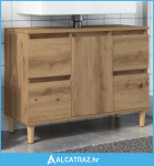 Ormarić za sudoper Artisan hrast 80x33x60 cm izrađeno drvo - NOVO
