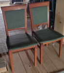 par stilskih drvenih stolaca - Italija