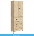 Set ormara 2 pcs Hrast sonoma 66 x 34,5 x 90 cm - NOVO