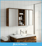 Set ormarića za kupaonicu 3 pcs 116 x 16 x 62,5 cm - NOVO