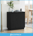 Sideboard Crni hrast 71 x 34.5 x 75 cm Konstruirano drvo - NOVO